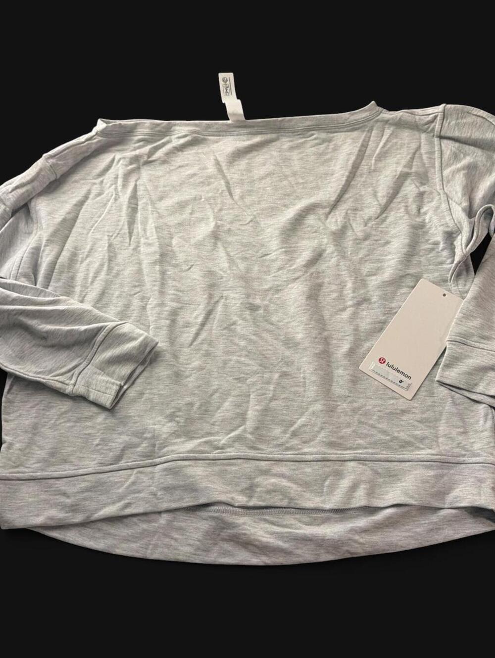 Lululemon BeCalm Oversized Boatneck Long Sleeve in XS